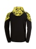 uhlsport  Kapuzenjacke GOAL 25 EVO WOVEN HOOD JACKET in schwarz/limonengelb