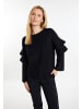 usha WHITE LABEL Pullover in Schwarz