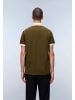 Napapijri Polo E-ZERI SS in Dark Olive