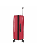 D&N Travel Line 4000 - 4-Rollen-Trolley M 66 cm in pink