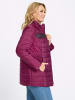 Sieh an! Steppjacke in malve-aubergine