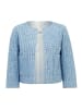 CARTOON Blazer-Jacke mit Pailletten in Light Blue/Grey