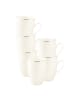 Seltmann Weiden 6er Set Henkelbecher Savona Goldlinie in Creme 350 ml