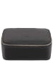 Windrose Nappa - Schmucketui 14 cm (black) in schwarz