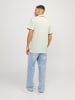 Jack & Jones Polo Shirt JJEPAULOS Sommer Hemd Kragen Pique Cotton in Hellgrün-2