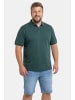 Men Plus Poloshirt in dschungel grün