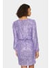 SAINT TROPEZ Jerseykleid XeniraSZ Gerade Passform in Violet Tulip