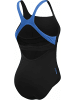 Speedo Badeanzug für Damen in schwarz