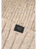 Camel Active Warme Strickmütze mit Umschlag in Beige
