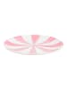 Blond Amsterdam Kuchenteller Rosa Streifen in Rosa - 18cm