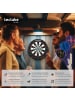 tectake Dartboard Bully mit 9 Pfeilen, 21 Flights und Zubehör