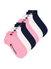 Champion Socken Quarter Socks 6pk in 395 - prism pink