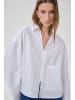 My Essential Wardrobe Langarm - Hemd MWSunna Box fit in Bright White