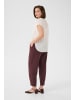 Kaffe Kurzarm-Bluse KAanja Regular fit in Chalk