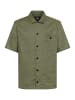 Matinique Kurzarmhemd MAflint Gerade Passform in Light Army