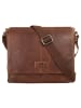 Bodenschatz Messenger echt Leder in cognac