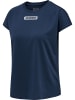 Hummel Hummel T-Shirt Hmlte Training Damen Atmungsaktiv Feuchtigkeitsabsorbierenden in INSIGNIA BLUE