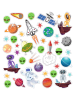 URSUS Glitzer-Sticker Fun Motiv 02