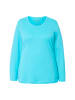 Ulla Popken Shirt in tiefes aqua