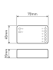 LED Line LED line® Controller VARIANTE RF WIFI TUYA DIM in Weiß