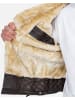 Reichstadt Herren Slim Fit Kunstleder Silver Zipper in Brown