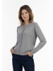 usha BLACK LABEL Damen Cardigan in Grau