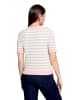 Betty Barclay Basic-Pullover kurzarm in Patch Beige/Rosé