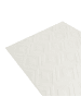Beliani Kurzflor KEVIREL in Weiß - (W) 160 x (L) 160 cm