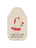 Mr. & Mrs. Panda Wärmflasche Einhorn Dame mit Spruch in Weiß