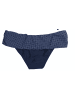 petit amour Umstandsbademode AVA_blue Bikinislip für Schwangere Dunkelblau Pünktchen