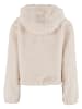 Urban Classics Zip-Kapuzenpullover in whitesand