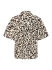 PART TWO Hemd kurzarm TimianPW Gerade Passform in Nature Leopard Print