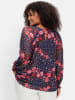 sheego by Joe Browns T-Shirt in blau gemustert