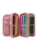 Depesche 3-Fach Federtasche mit Affen-Applikation JUICY inkl. Stifte TOPModel