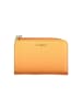 COCCINELLE Orange Leder Damen Geldbörse