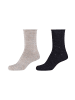 S. Oliver Socken 2er Pack warm & cozy in Schwarz