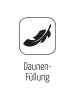 Kinderhaus Blaubär Odenwälder Daunen-Schlafsack Thermo-Nest TOP in Melange Navy
