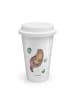 Mr. & Mrs. Panda To Go Becher Otter Seerose ohne Spruch in Weiß