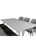 ebuy24 Essgruppe Polar 13 (7-teilig) Grau 90 x 180 cm