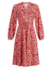 Lovely sisters A-Linien-Kleid Kinga in cherry print