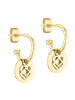 LIEBESKIND BERLIN Ohrringe Keep Loving in gold