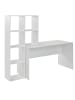 KADIMA DESIGN Schreibtisch | Weiß, 170x59x143.5cm, 6 Ablagen