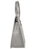 Cluty Handtasche echt Leder in grau