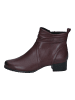 Caprice Stiefelette Bordeaux