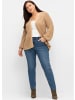 sheego Jeans in blue denim