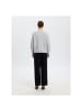 Selected Pullover in Light Grey Melange