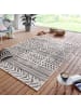 Teppich Boss In- & Outdoor Wendeteppich Biri Schwarz Creme