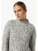 comma Strickpullover langarm in Weiß
