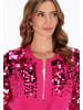 faina Women Cardigan in fuchsia