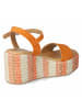 Kaerlek Sandalette in orange